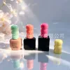 N354 small gourd nail polish cap, macaron color series nail polish cap, nail polish glue cap, PP double cap, can be electroplated or sprayed Application Scenario